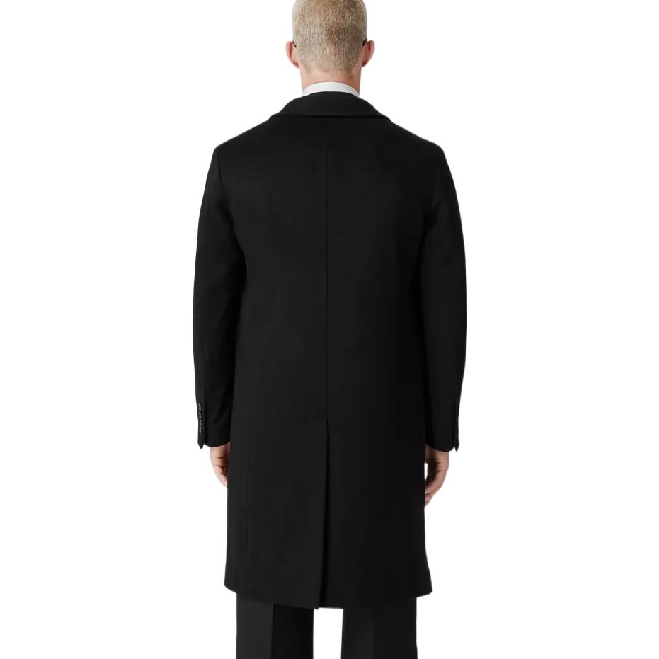 Burberry SS23  Black Long Sleeves Solid Mid-Length Trench Coat. 80582601 圖 4