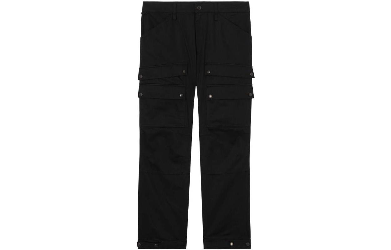 Burberry SS23  Black Loose Fit Cargo Pants with Large Pockets. 80642361 圖 2