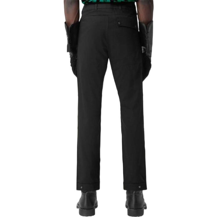 Burberry SS23  Black Loose Fit Cargo Pants with Large Pockets. 80642361 圖 4