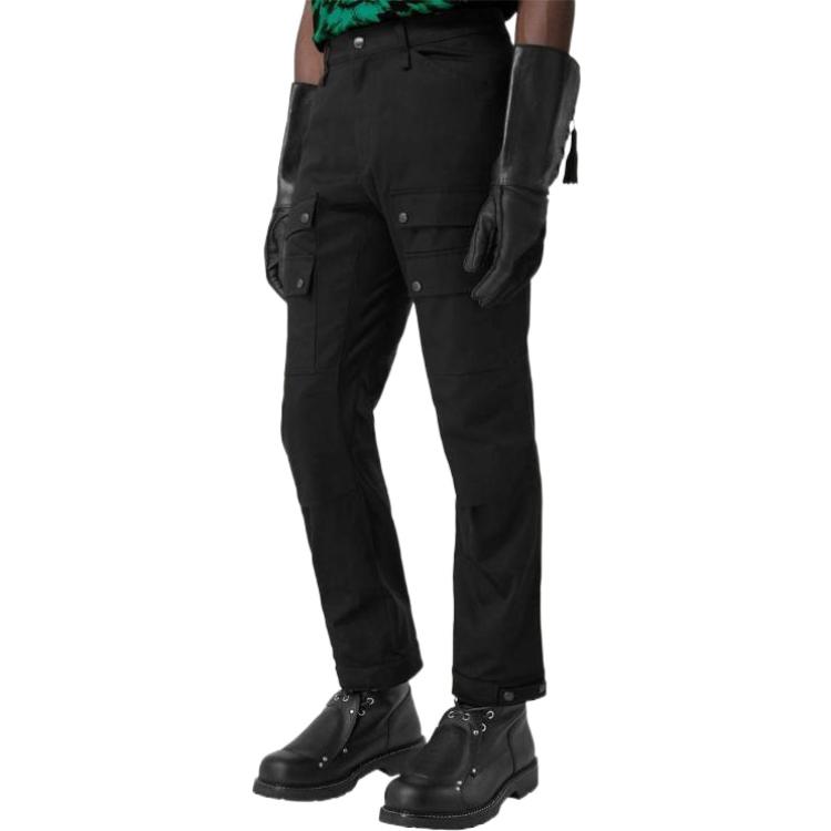 Burberry SS23  Black Loose Fit Cargo Pants with Large Pockets. 80642361 圖 5