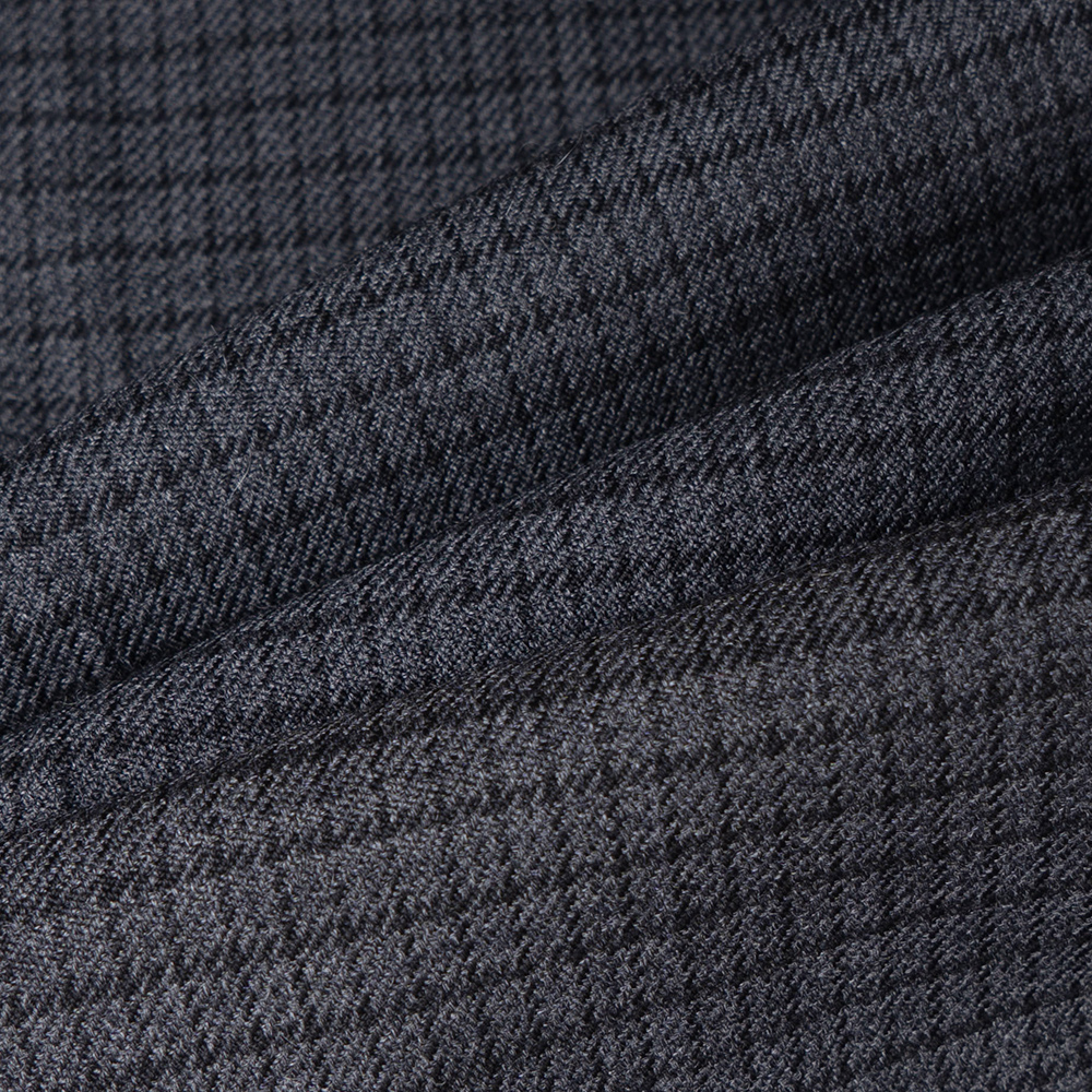 Details for Burberry SS23 Pantalones Negros Rectos Casuales con Detalle Mini Cuadros. 80640971