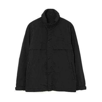 Burberry SS23 Black Nylon Jacket with Horseferry Patch Design 80674701