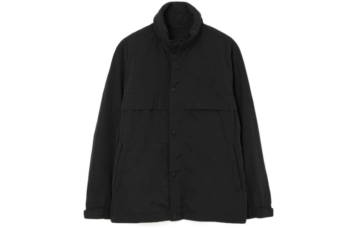 Burberry SS23  Black Nylon Jacket with Horseferry Patch Design 80674701 圖 2