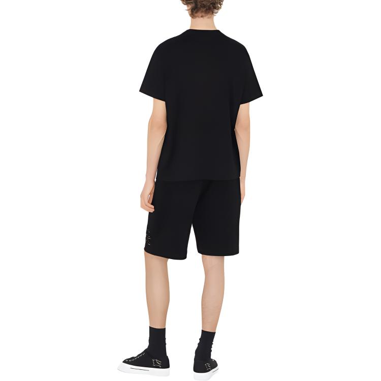 Burberry SS23  Black Pony Print Mid-Waist Relaxed Casual Shorts 80706831 圖 7