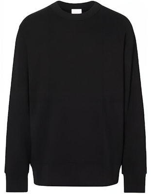 Sudadera Negra Burberry SS23 con Logo de Letras Impreso. 80135071 Lookbook Sudadera Negra Burberry SS23 con Logo de Letras Impreso. 80135071