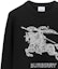 Details for Burberry SS23 Black Pullover Sweatshirt with Logo Embroidery. 80727771