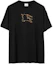 Buy 버버리 SS23 블랙 그래픽 프린트 반팔 면 티셔츠. 8070681
