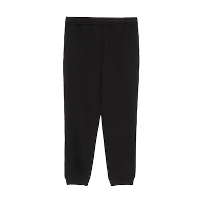 Burberry SS23 Black Solid Casual Knit Straight-Leg Sweatpants. 80644321