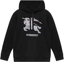 Burberry SS23 Black Sweatshirt with Embroidered Letter Logo. 80727761 Burberry SS23 Black Sweatshirt with Embroidered Letter Logo. 80727761