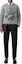 Lookbook Burberry SS23 Black Wool Side-Zip Tapered Casual Pants. 80637301