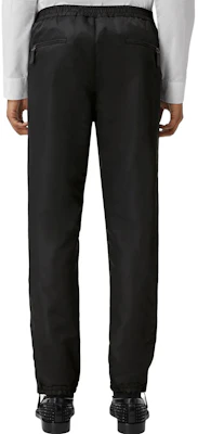 Burberry SS23 Black Wool Side-Zip Tapered Casual Pants. 80637301 Shop Burberry SS23 Black Wool Side-Zip Tapered Casual Pants. 80637301