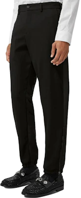 Burberry SS23 Black Wool Side-Zip Tapered Casual Pants. 80637301 Purchase Burberry SS23 Black Wool Side-Zip Tapered Casual Pants. 80637301