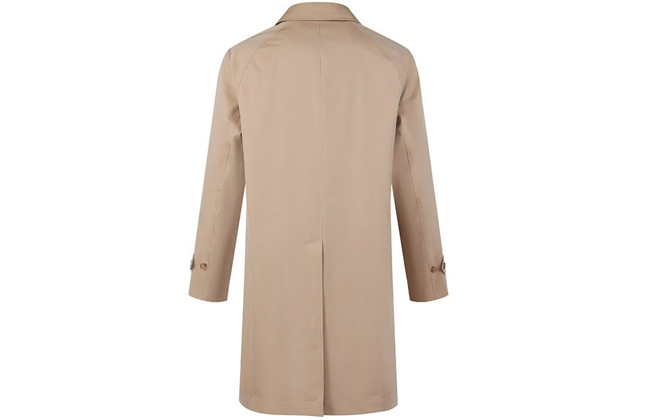 Lookbook 博柏利SS23卡姆登米色中长款风衣外套 80654641