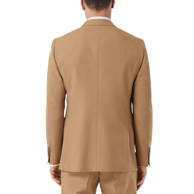 Burberry SS23  Camel Wool Mohair Blend Classic Solid Suit. 80637891 圖 4