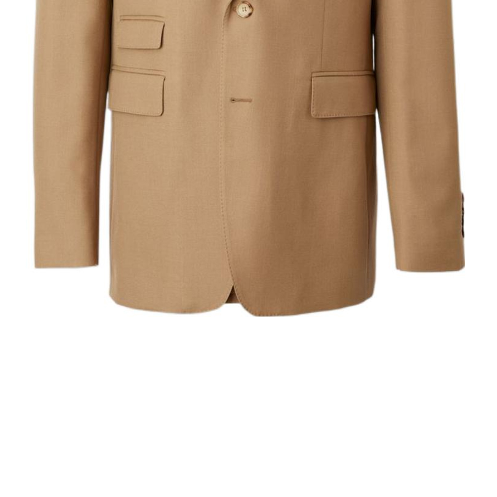 Burberry SS23  Camel Wool Mohair Blend Classic Solid Suit. 80637891 圖 7