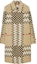 Buy Burberry SS23 Check Nylon Lightweight Long Coat Vintage Beige. 80668381