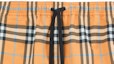 Details for Burberry SS23 深橙色格紋抽繩泳褲。 80707671