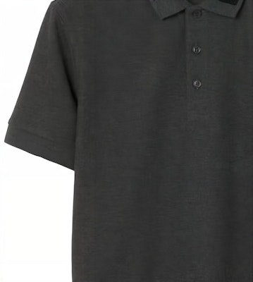 Burberry SS23 Polo Gris Oscuro Manga Corta con Detalle de Logo. 80675401 Details for Burberry SS23 Polo Gris Oscuro Manga Corta con Detalle de Logo. 80675401