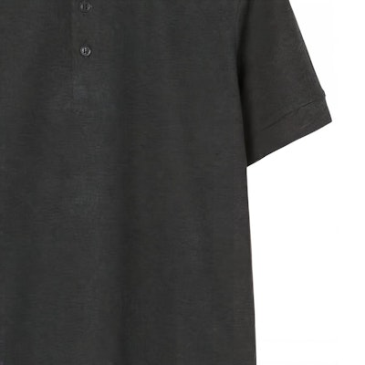 Burberry SS23 Polo Gris Oscuro Manga Corta con Detalle de Logo. 80675401 Sizing Burberry SS23 Polo Gris Oscuro Manga Corta con Detalle de Logo. 80675401