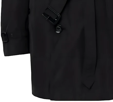 Burberry SS23 Double-Breasted Belted Trench Coat Black 80392101 Lookbook Burberry SS23 Double-Breasted Belted Trench Coat Black 80392101