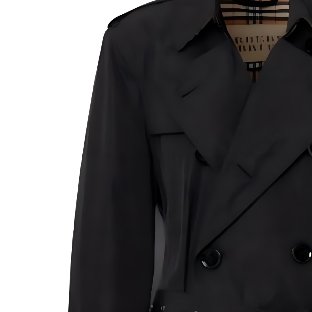 Burberry SS23  Double-Breasted Belted Trench Coat Black 80392101 圖 6