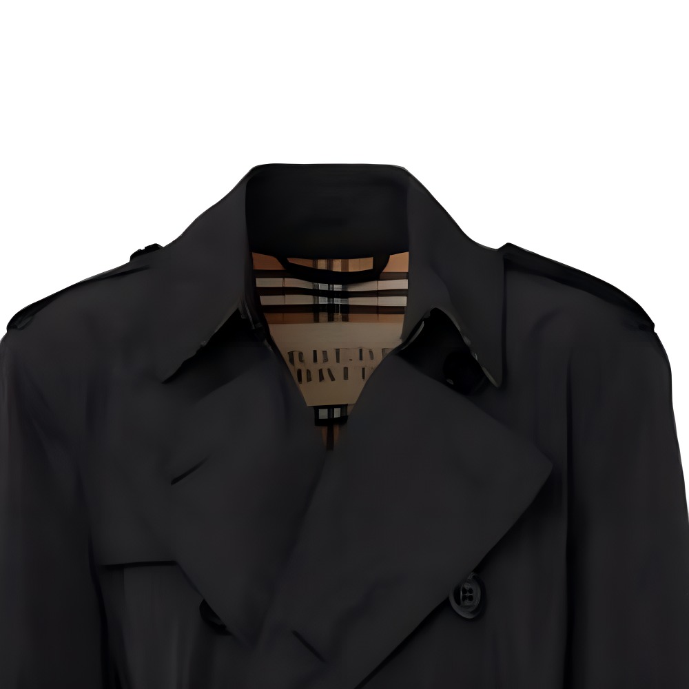 Burberry SS23  Double-Breasted Belted Trench Coat Black 80392101 圖 7