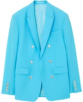 Burberry SS23 Double-Breasted Blazer with Metal Buttons Blue 80701601 Burberry SS23 Double-Breasted Blazer with Metal Buttons Blue 80701601