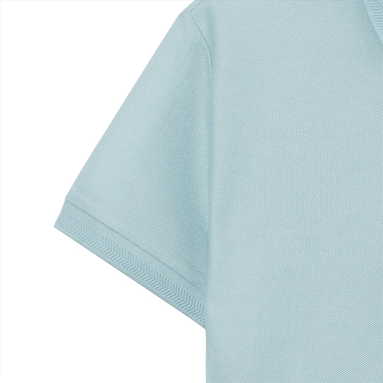 Burberry SS23  Duck Egg Blue Button-Up Short-Sleeve Polo Shirt. 80654041 圖 7