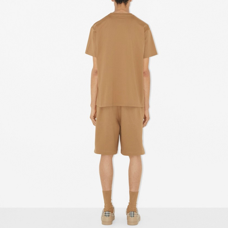 Burberry SS23  Equestrian Logo Embroidered Casual Shorts Beige. 80697691 圖 4