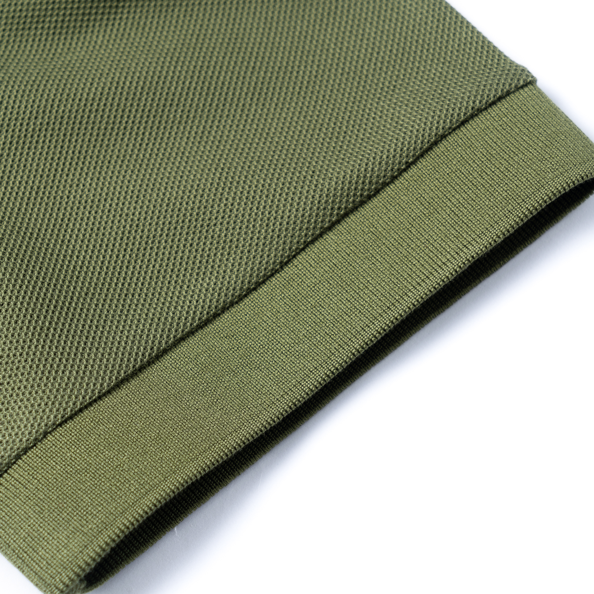 Cheap Burberry SS23  Green Polo Shirt with Iconic Stripe Collar Design. 80642061