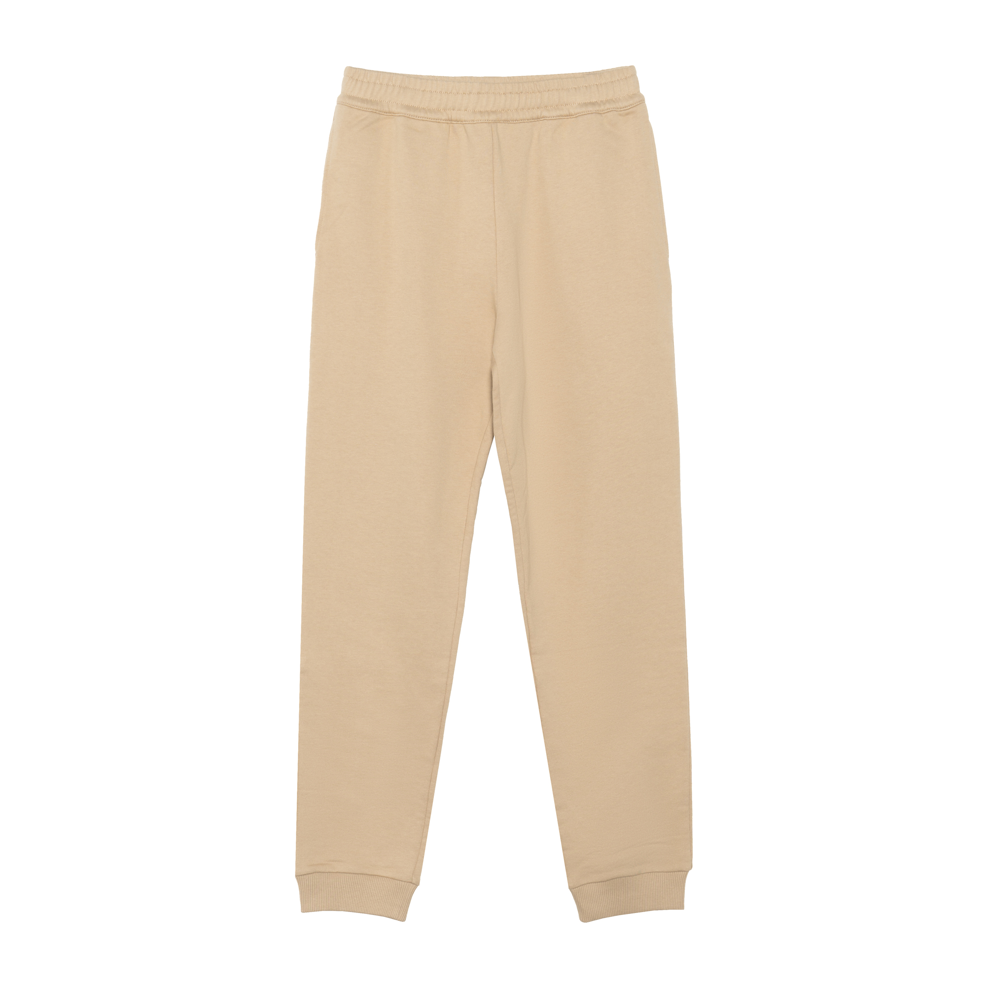 Burberry SS23  High-Waist Straight-Leg Joggers Light Yellow Brown. 80684651