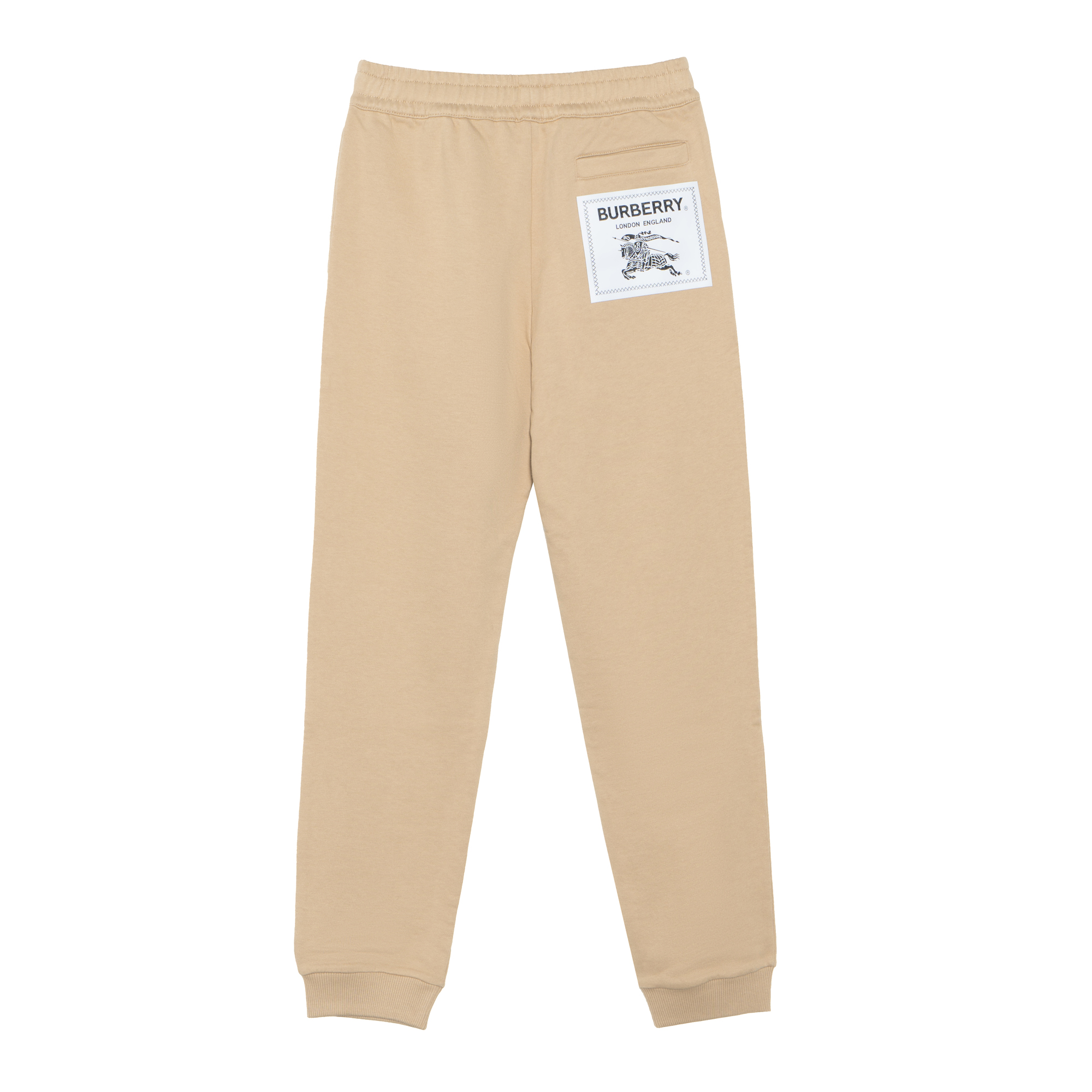 Lookbook Burberry SS23 高腰直筒運動褲 淡黃色棕色. 80684651