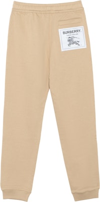 Burberry SS23 高腰直筒運動褲 淡黃色棕色. 80684651 Lookbook Burberry SS23 高腰直筒運動褲 淡黃色棕色. 80684651