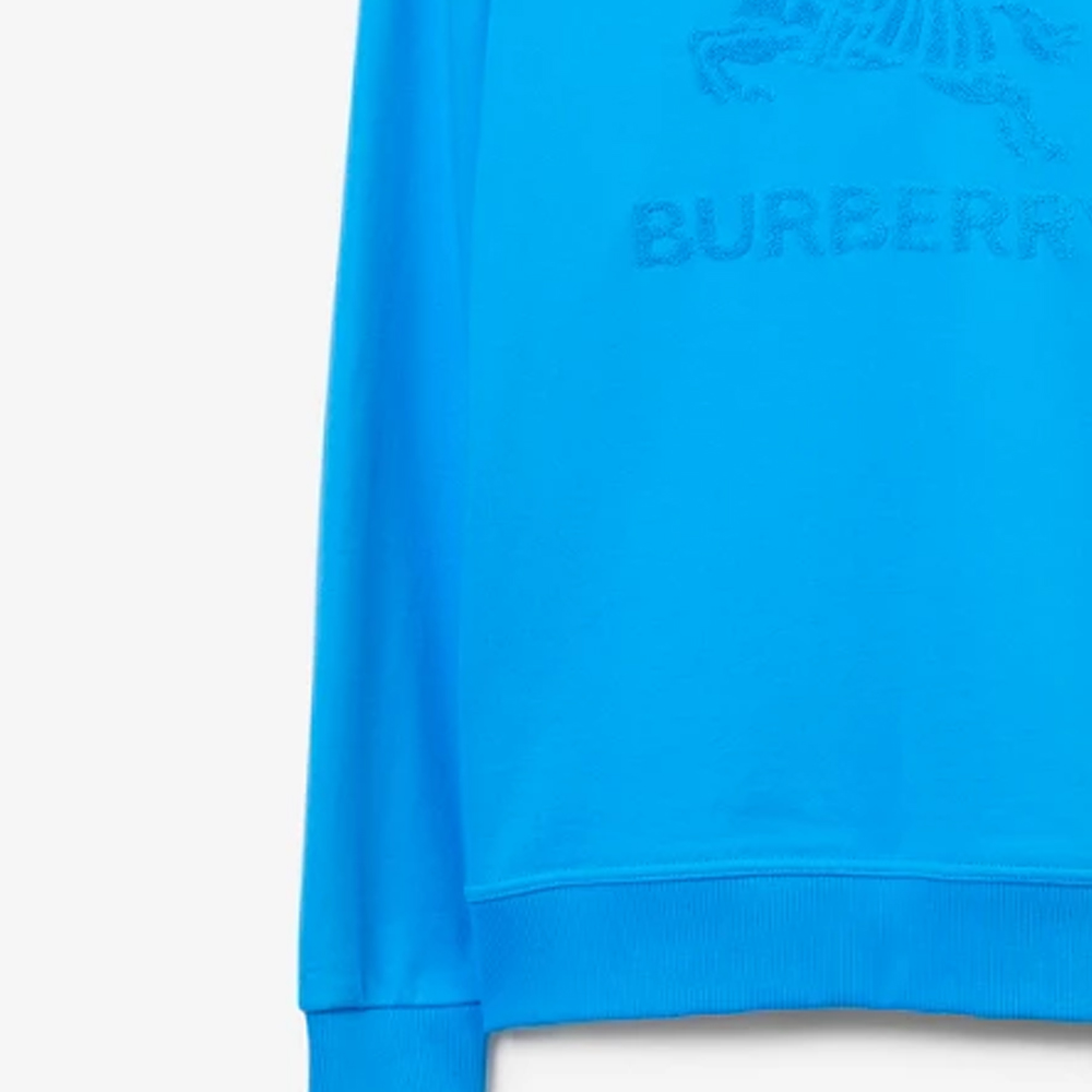 Burberry SS23  Light Blue Logo Print Crewneck Long Sleeve Sweatshirt. 80727591 圖 7