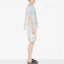 Purchase Burberry SS23 Light Sky Blue Check Elastic Waist Straight Shorts 80659571