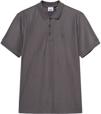 Burberry SS23 Baju Polo Lengan Pendek Logo Sulam Kelabu. 80675841 Order Burberry SS23 Baju Polo Lengan Pendek Logo Sulam Kelabu. 80675841