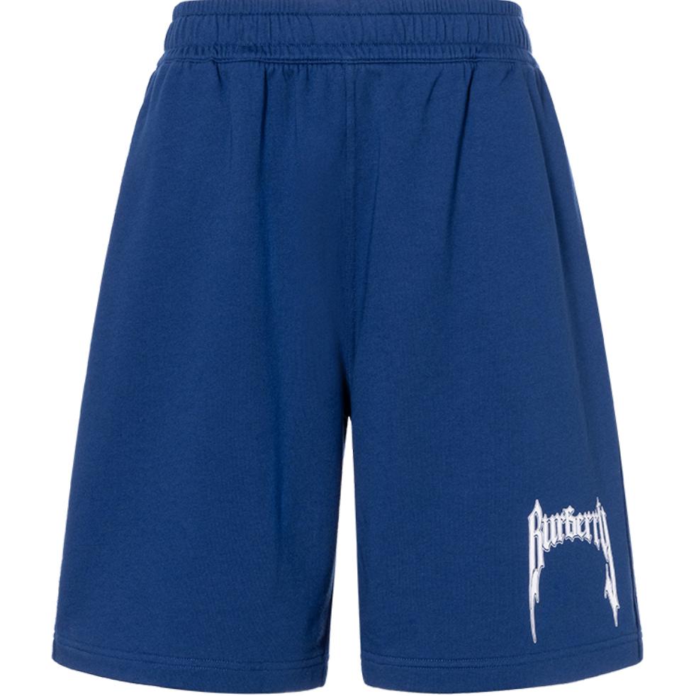 Order Burberry SS23  Logo Print Casual Shorts Blue 80704651