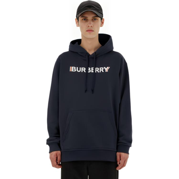 Burberry SS23  Logo Print Pullover Hoodie Long-Sleeve Sweatshirt. 80529781 圖 5