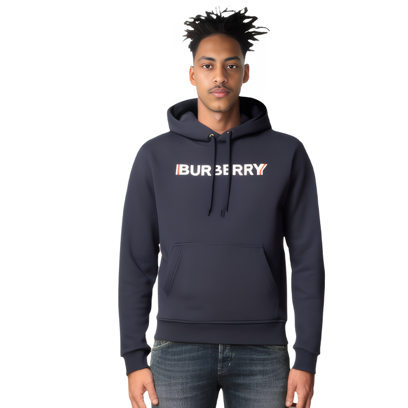 Burberry SS23  Logo Print Pullover Hoodie Long-Sleeve Sweatshirt. 80529781 圖 9