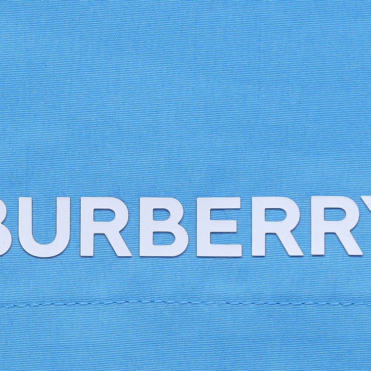 Lookbook Burberry SS23  Logo Swim Shorts Vibrant Blue. 80655551