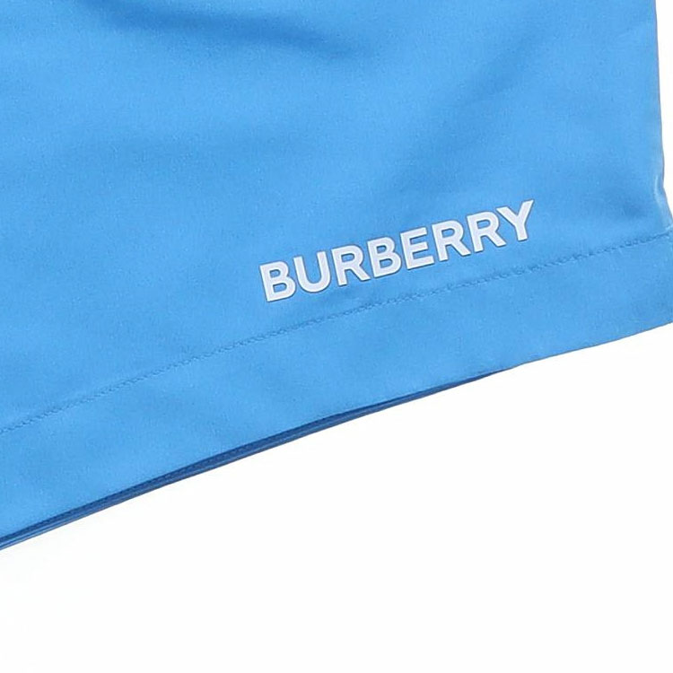 Purchase Burberry SS23  Logo Swim Shorts Vibrant Blue. 80655551