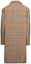 Lookbook Burberry SS23 Long H-Line Trench Coat Brown Check Collar 80720171