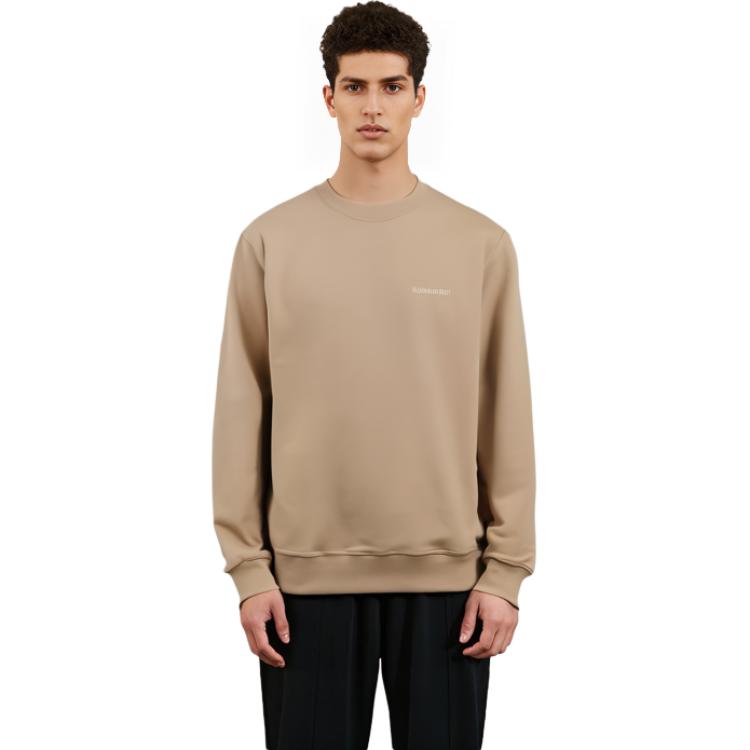 Burberry SS23  Loose Fit Crewneck Long Sleeve Sweatshirt Beige 80727021 圖 3