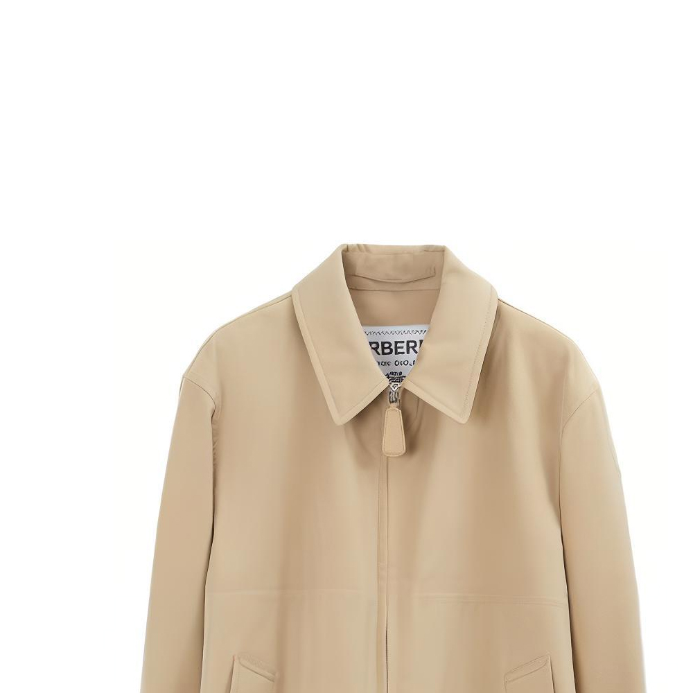 Burberry SS23  Modern Honey Solid Zip-Up Long Sleeve Jacket 80639521 圖 4