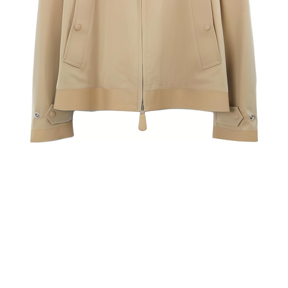 Burberry SS23  Modern Honey Solid Zip-Up Long Sleeve Jacket 80639521 圖 7