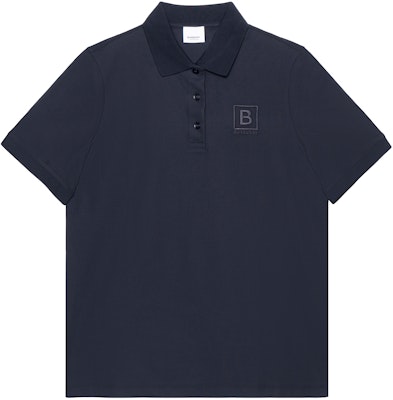 Burberry SS23 Polo Azul Marino Logo Camiseta de Manga Corta. 80526521 Order Burberry SS23 Polo Azul Marino Logo Camiseta de Manga Corta. 80526521
