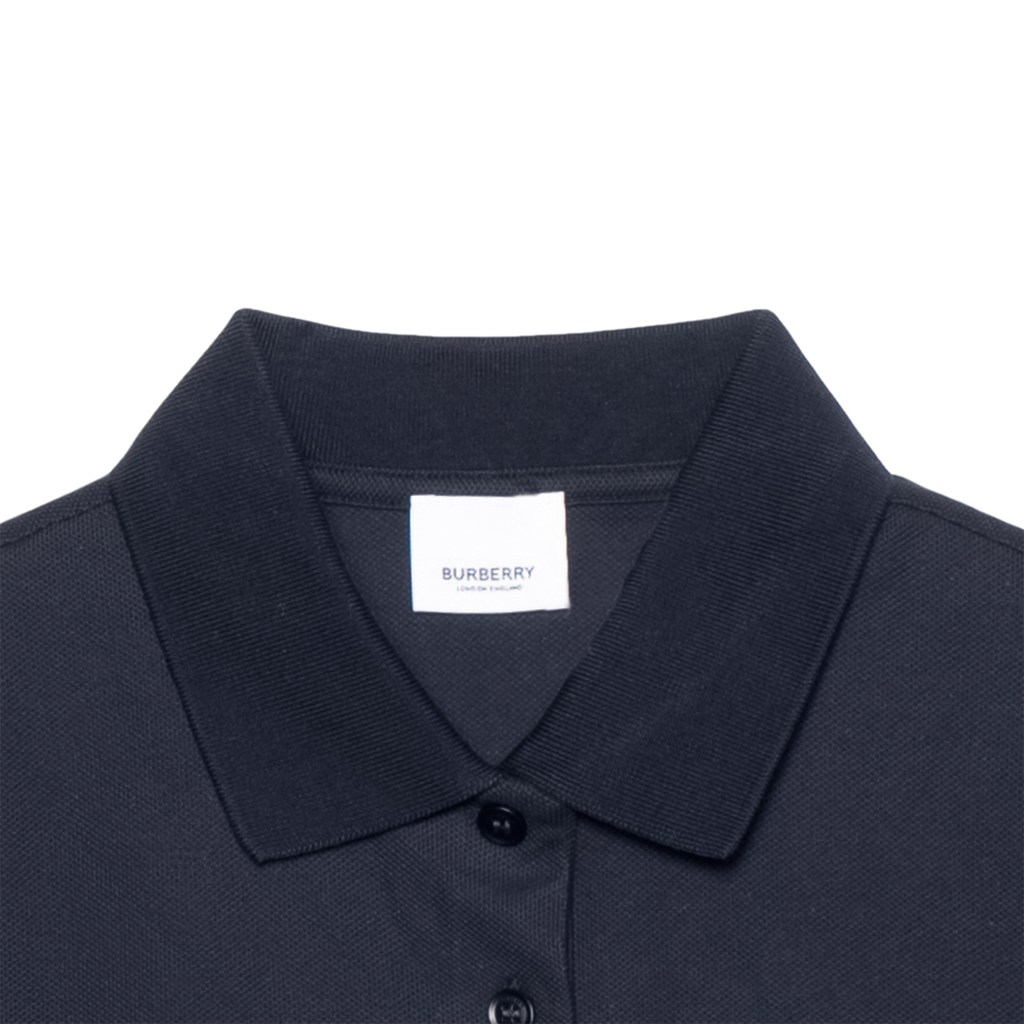 Purchase Burberry SS23 Polo Azul Marino Logo Camiseta de Manga Corta. 80526521