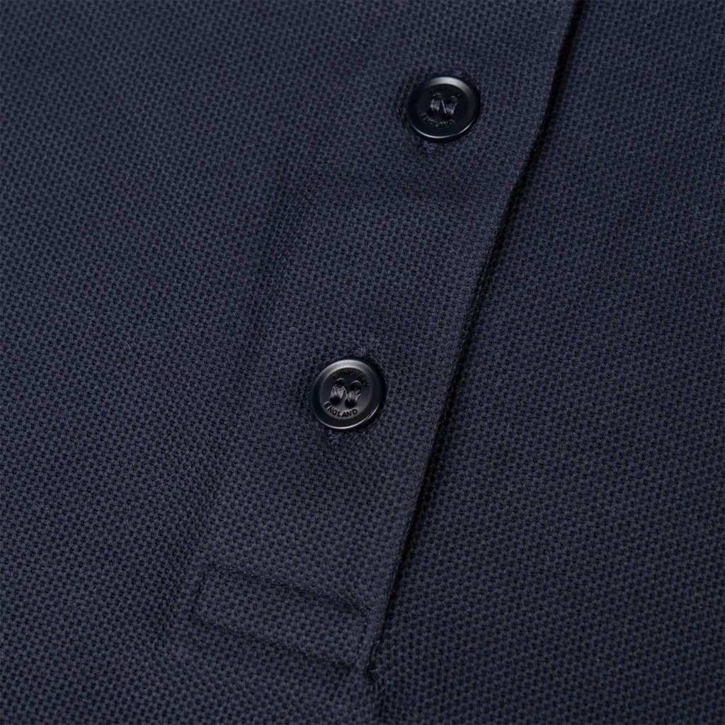 Sizing Burberry SS23 Polo Azul Marino Logo Camiseta de Manga Corta. 80526521