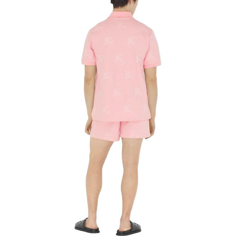 Burberry SS23  Pink Elastic Waist Straight-Fit Casual Shorts. 80712391 圖 5