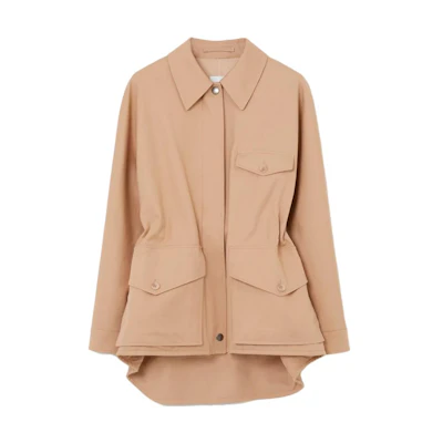 Burberry SS23 Plain Casual Single-Breasted Jacket Light Nude Color 80700161